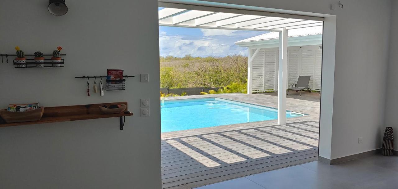 Villa Fleur De Goyave - Tres Bien Ventilee - Vue Degagee Saint-Francois  Eksteriør bilde