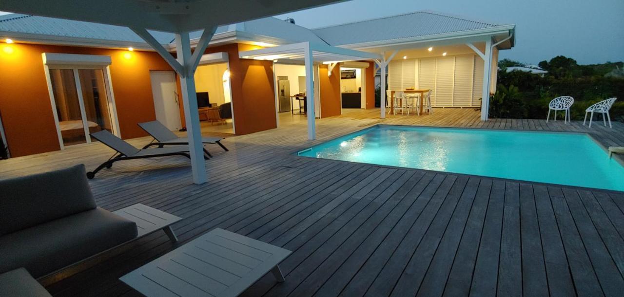 Villa Fleur De Goyave - Tres Bien Ventilee - Vue Degagee Saint-Francois  Eksteriør bilde