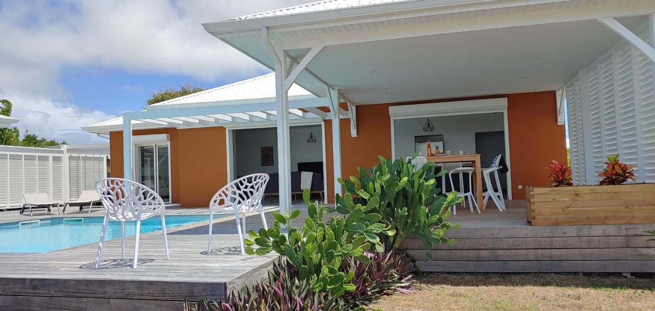 Villa Fleur De Goyave - Tres Bien Ventilee - Vue Degagee Saint-Francois  Eksteriør bilde