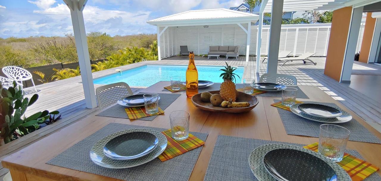 Villa Fleur De Goyave - Tres Bien Ventilee - Vue Degagee Saint-Francois  Eksteriør bilde