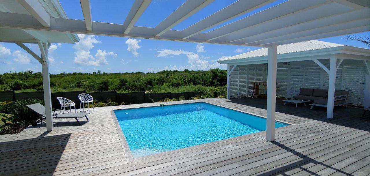 Villa Fleur De Goyave - Tres Bien Ventilee - Vue Degagee Saint-Francois  Eksteriør bilde