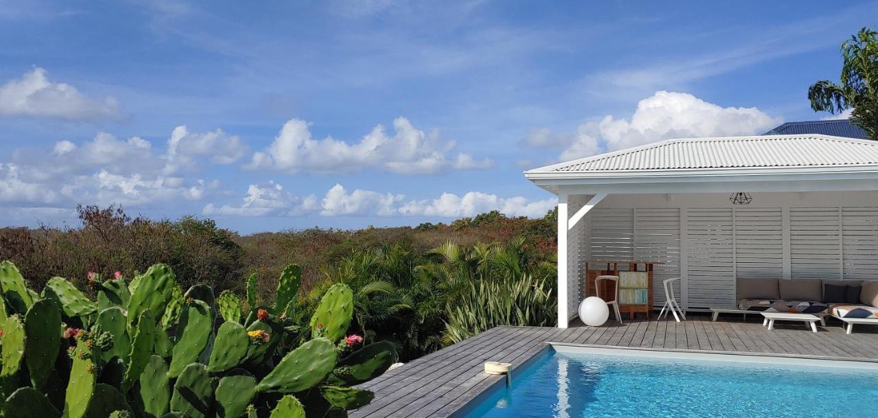 Villa Fleur De Goyave - Tres Bien Ventilee - Vue Degagee Saint-Francois  Eksteriør bilde
