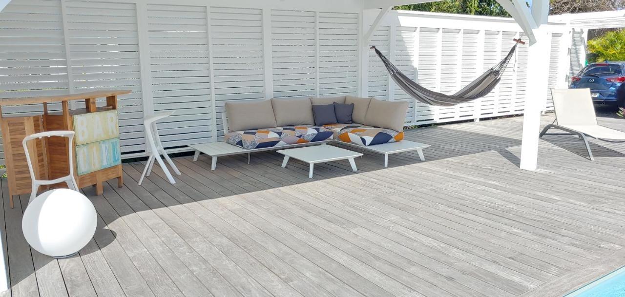 Villa Fleur De Goyave - Tres Bien Ventilee - Vue Degagee Saint-Francois  Eksteriør bilde