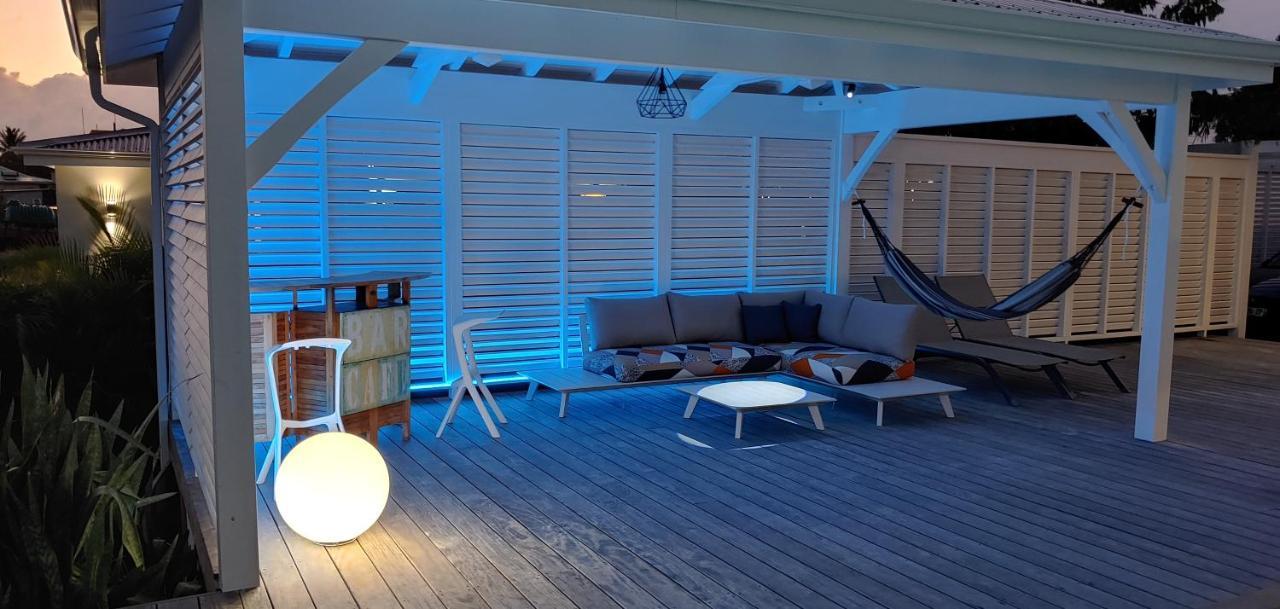 Villa Fleur De Goyave - Tres Bien Ventilee - Vue Degagee Saint-Francois  Eksteriør bilde