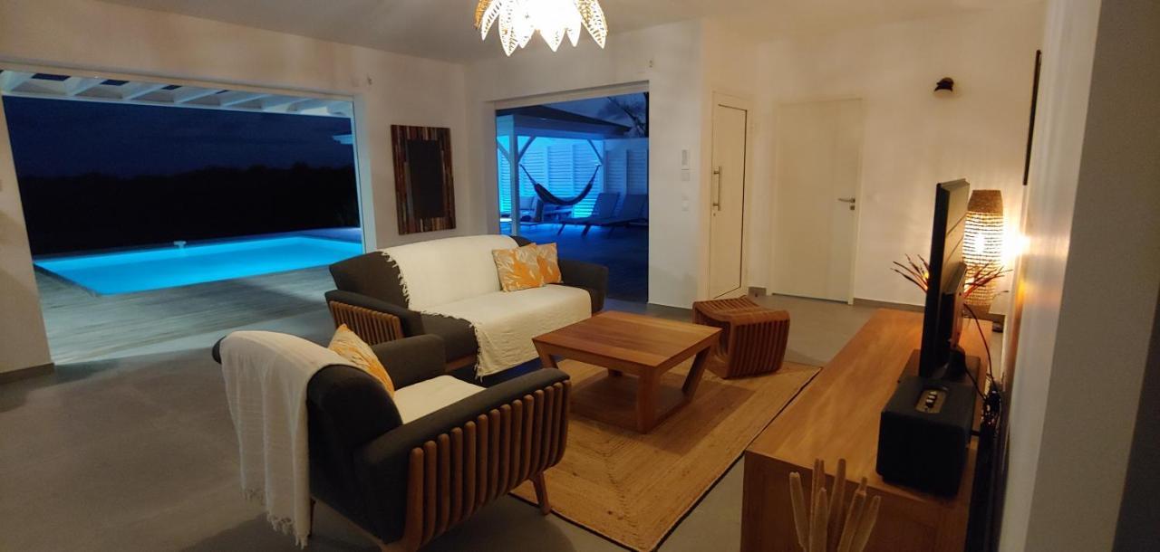 Villa Fleur De Goyave - Tres Bien Ventilee - Vue Degagee Saint-Francois  Eksteriør bilde